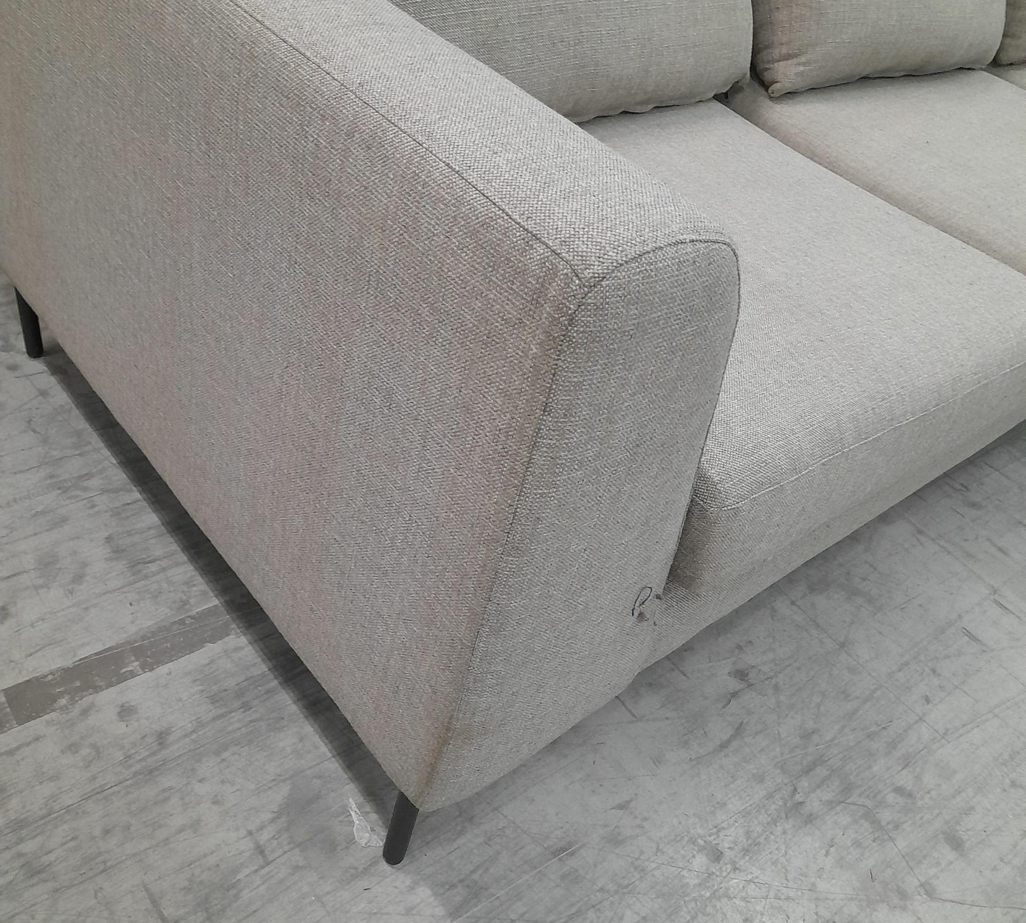 Noa Ecksofa Récamiere Rechts Vega Sand Dune 8