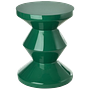 Zig Zag Hocker Grün 0
