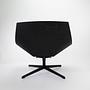 Space Chair Metall Schwarz Dunkelgrau 2