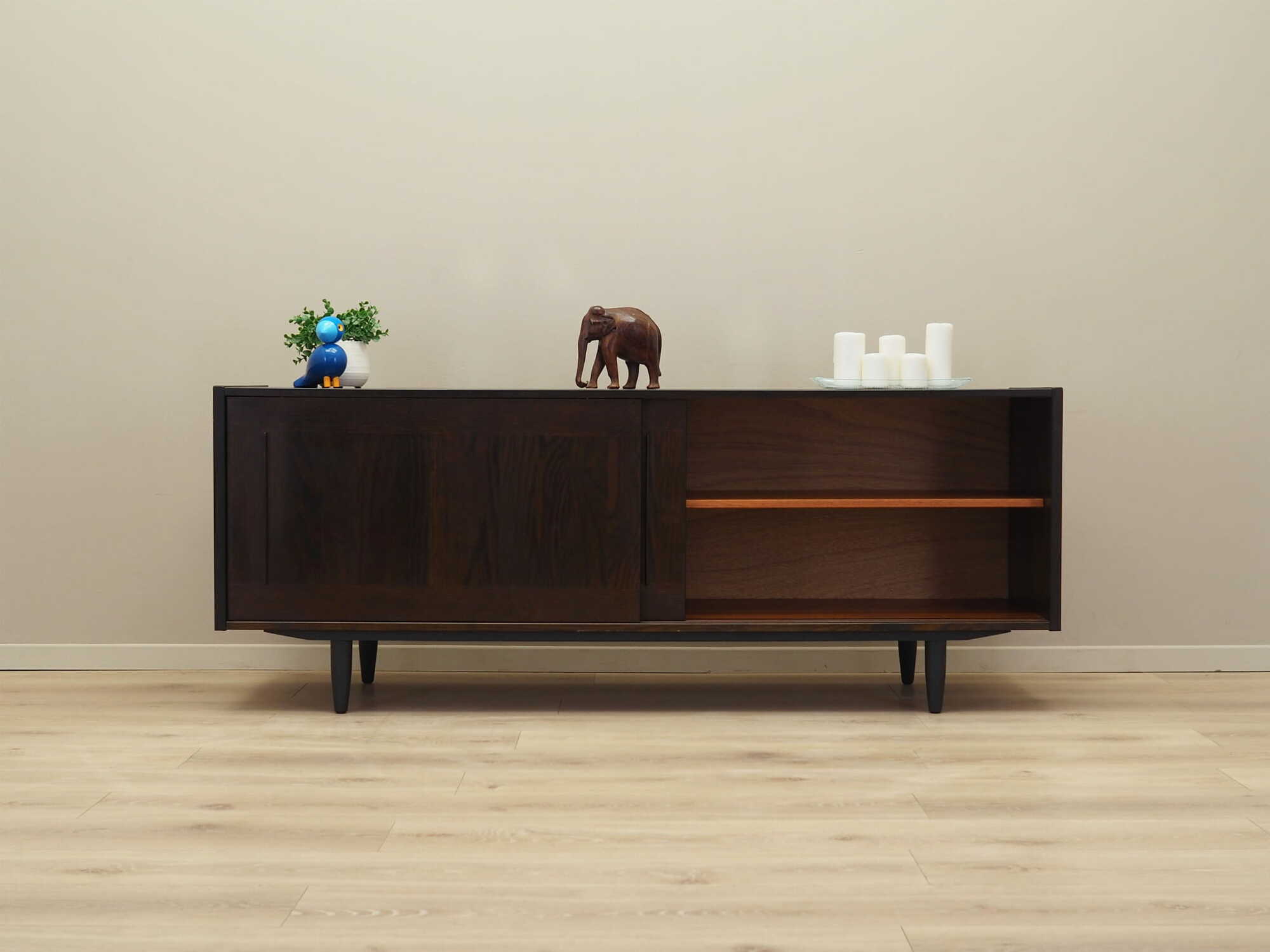 Sideboard Wood Brown 1970s 2