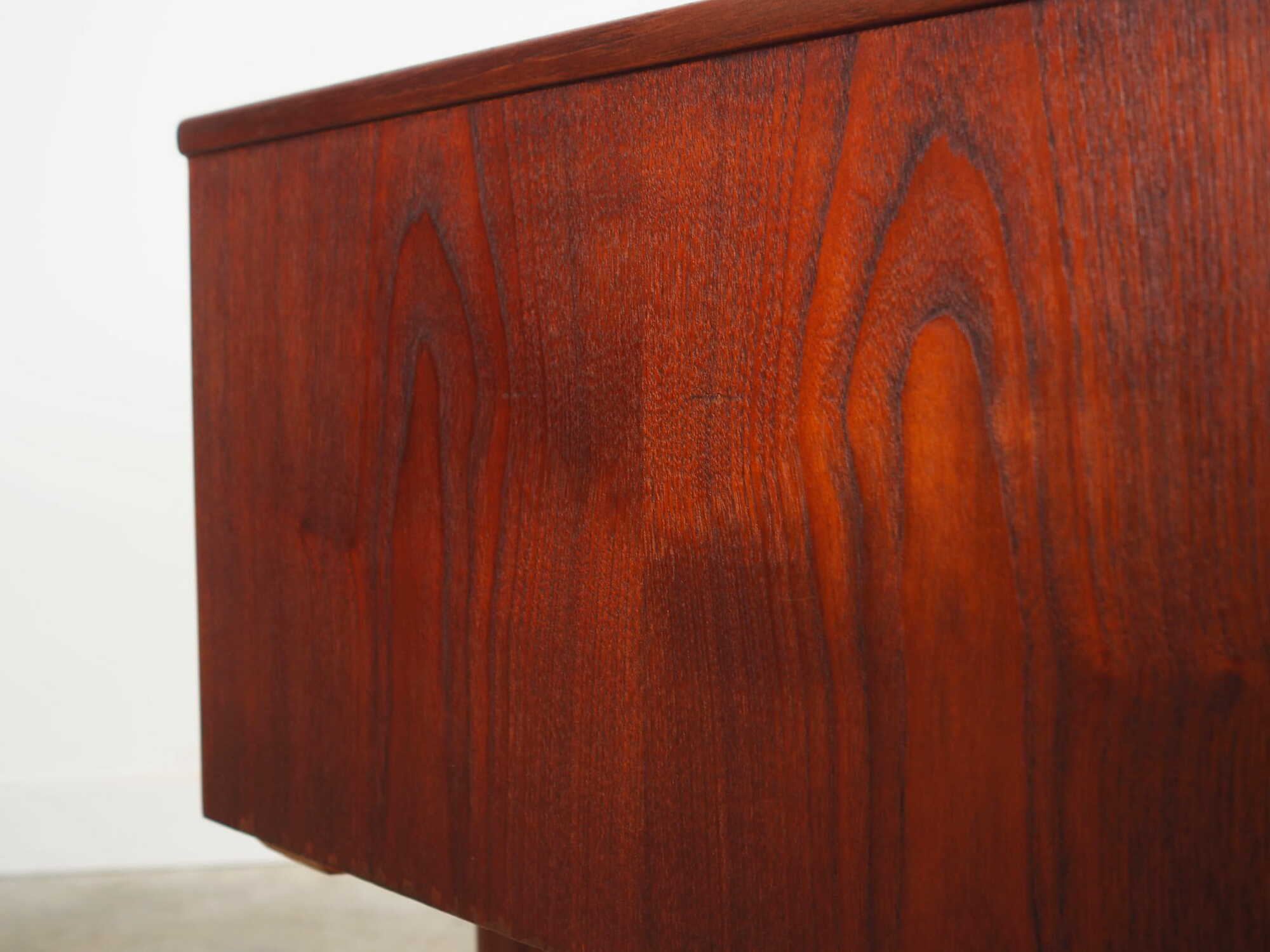 Vintage Desk Teak Wood Brown 1970s 6