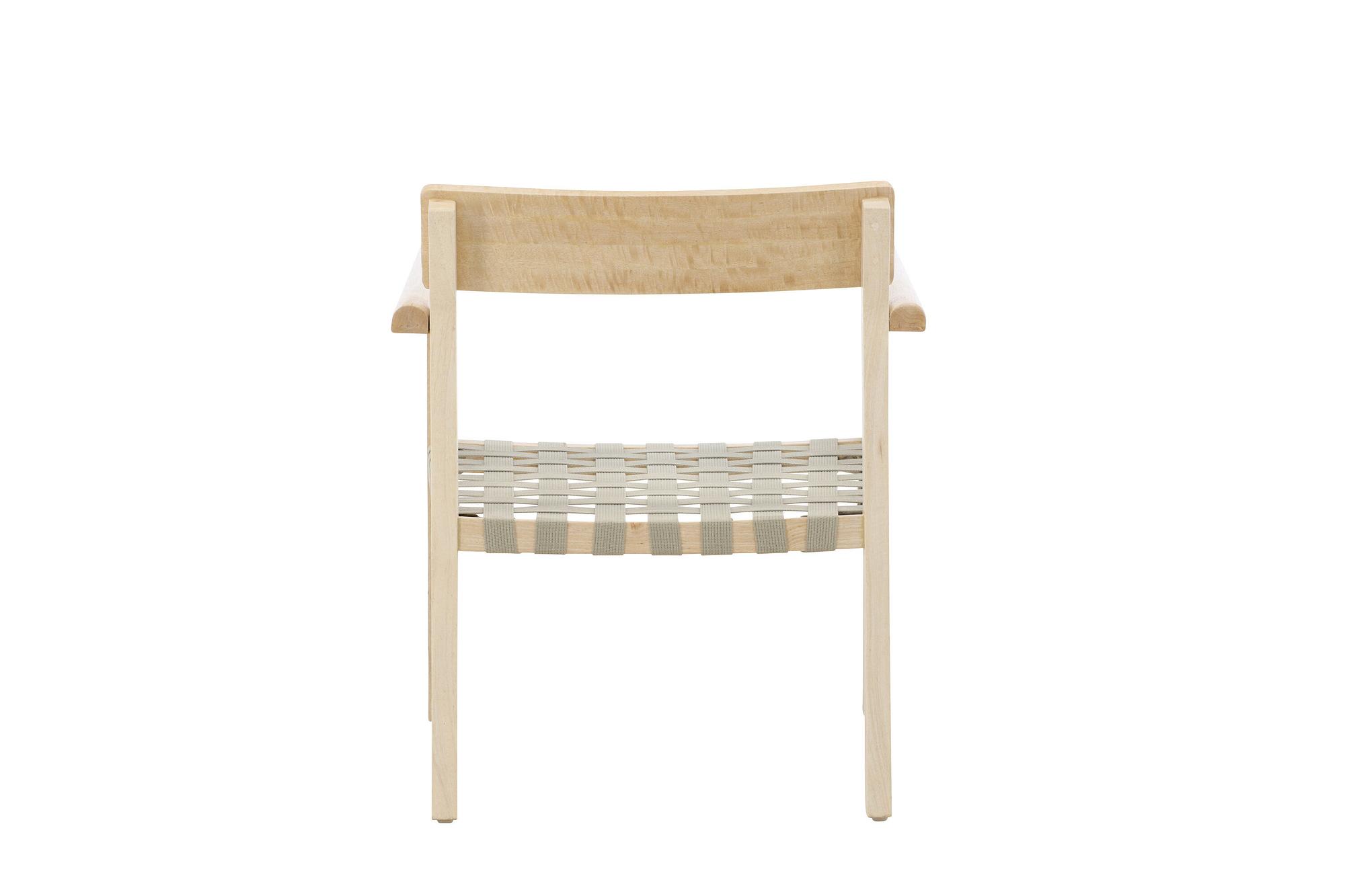 Krois Armchair Nature Mahogany Grey 6