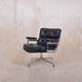 Lobby Chair ES 108 Schwarz Leder 0