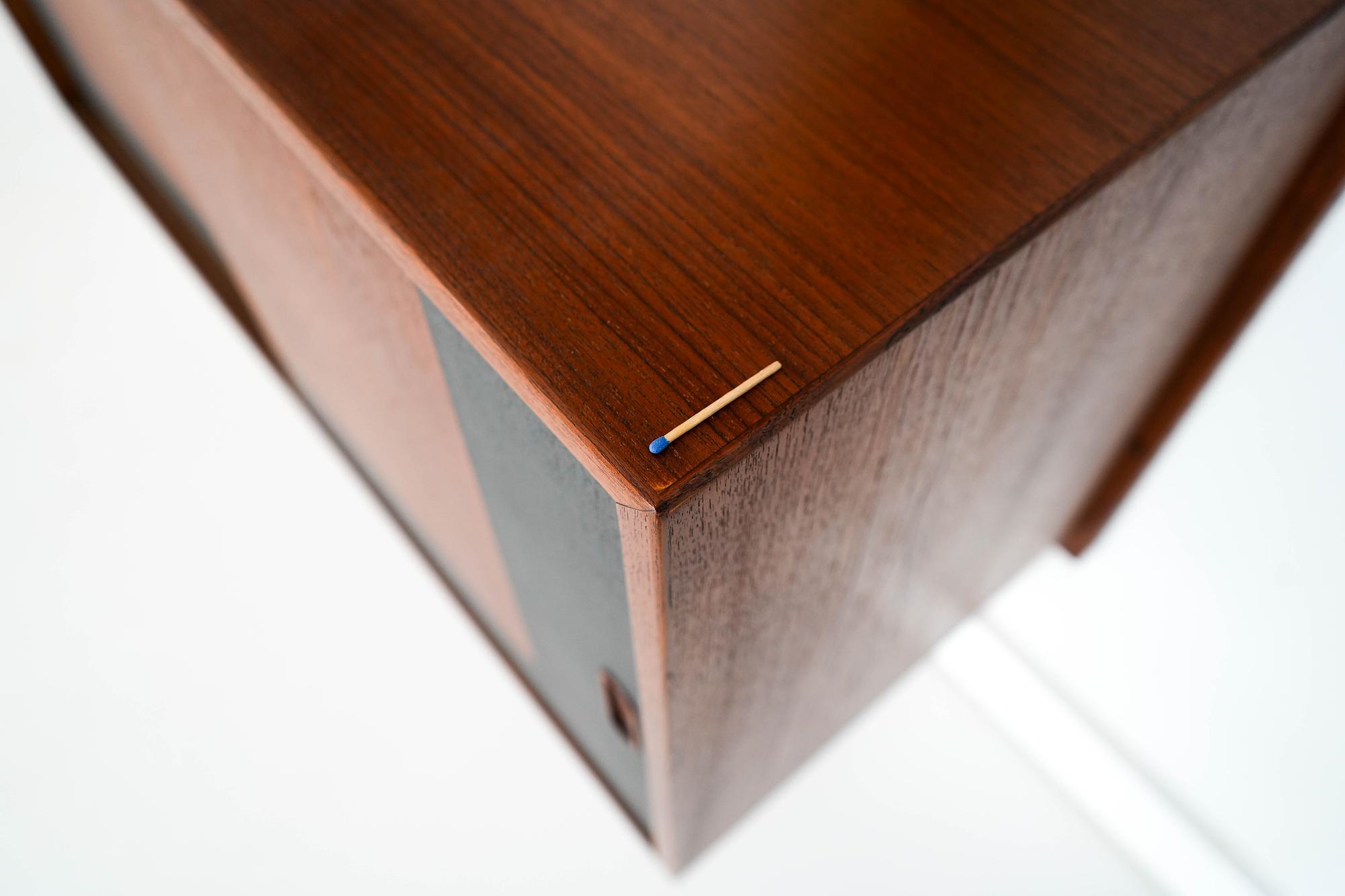 Modulares Teak-Regalsystem 60er Jahre Hansen & Guldborg 12