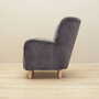 Armchair Velvet Wood Grey 3