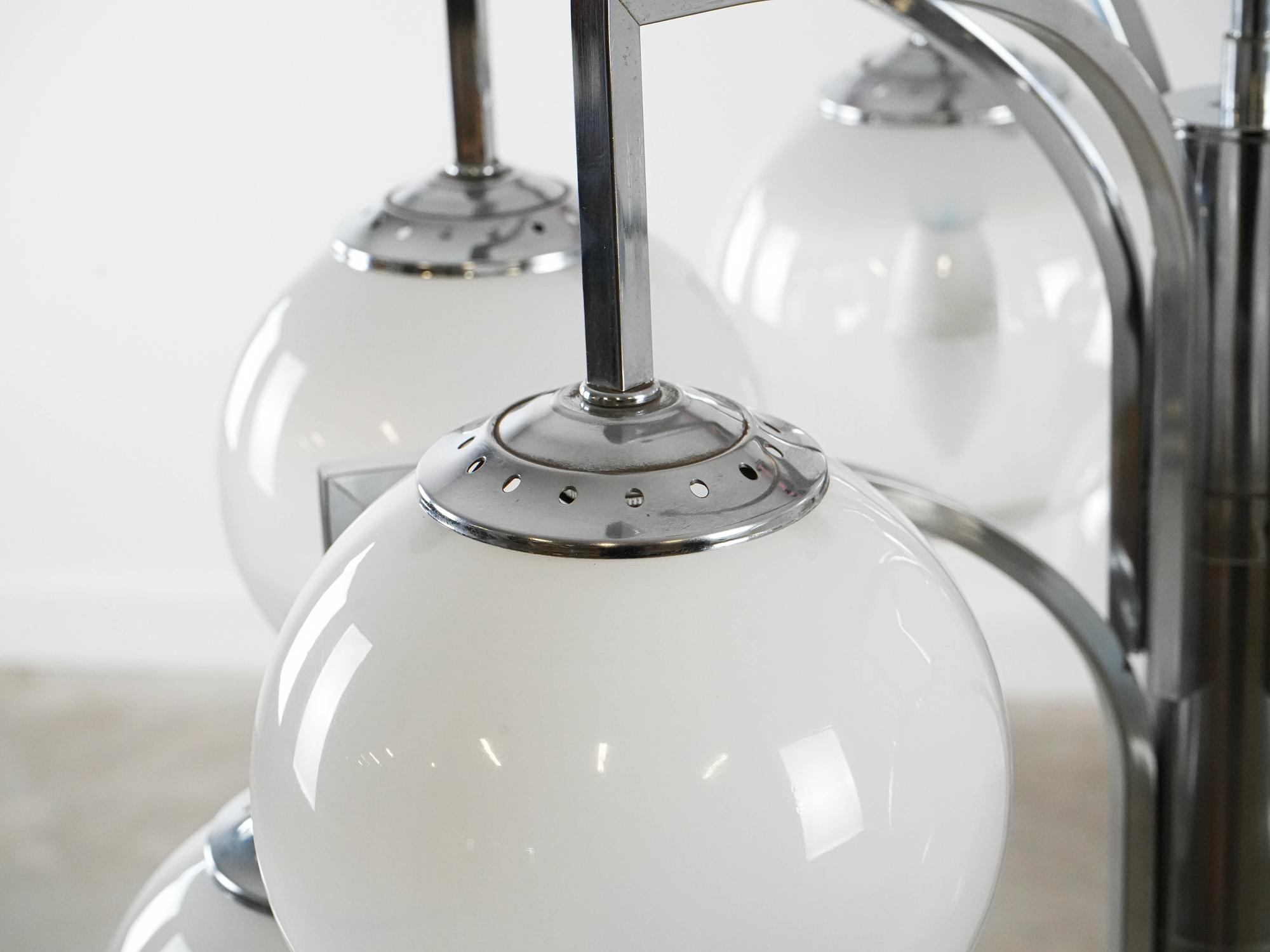 Kronleuchter Muranoglas 1970er Jahre 5