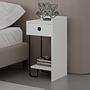 Sirius Bedside Table Right White 7