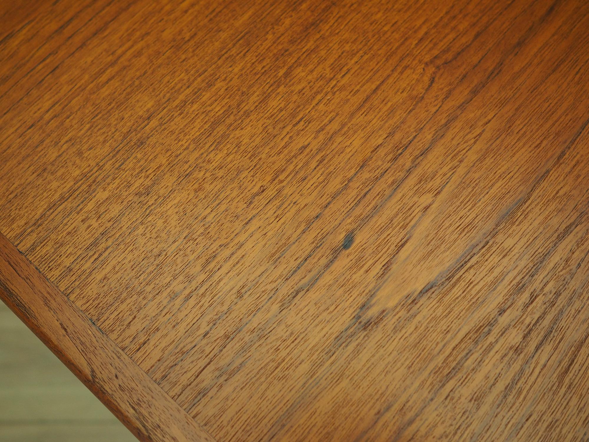 Teak table Brown 1970s 13