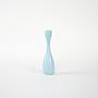 Candlestick 1970s Pastel Blue 1