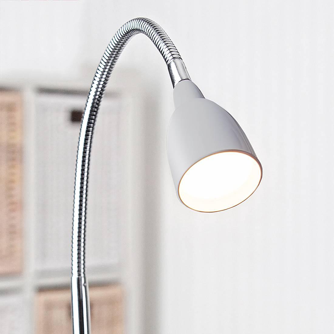 1-Flammig Anthony Klemm-/Möbelleuchte Silber 2