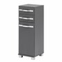 Schrank Holz Anthrazit 0