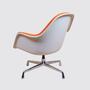 Eames Loose Cushion Drehstuhl Orange 3