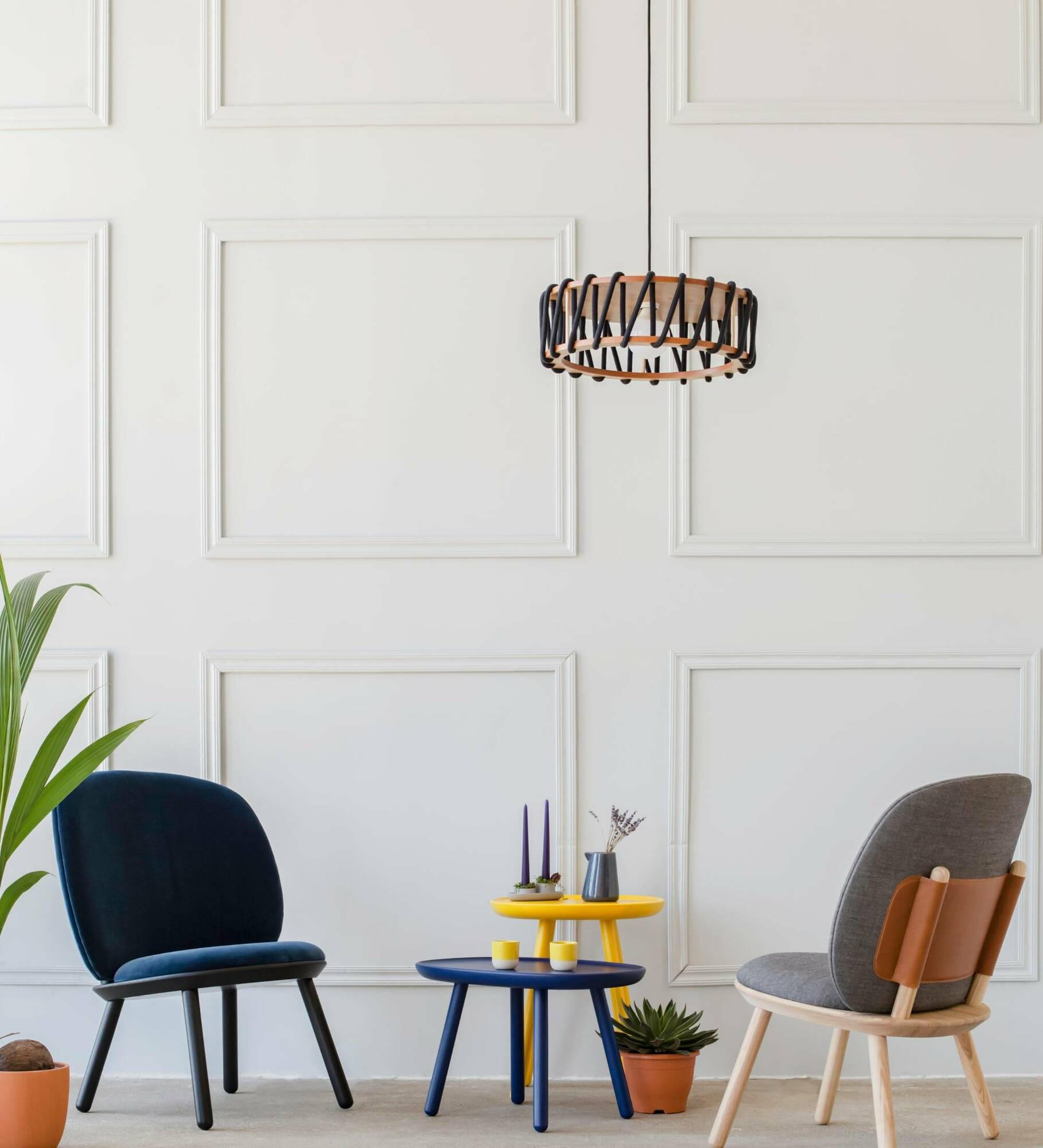 Pendelleuchte Macaron Schwarz 6