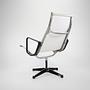 Vitra EA116 Chair Schwarz Weiß 2