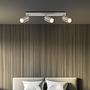 LED Deckenleuchte Spot Tib Silber 3