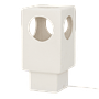 Lycka Tischlampe Keramik Weiß 3