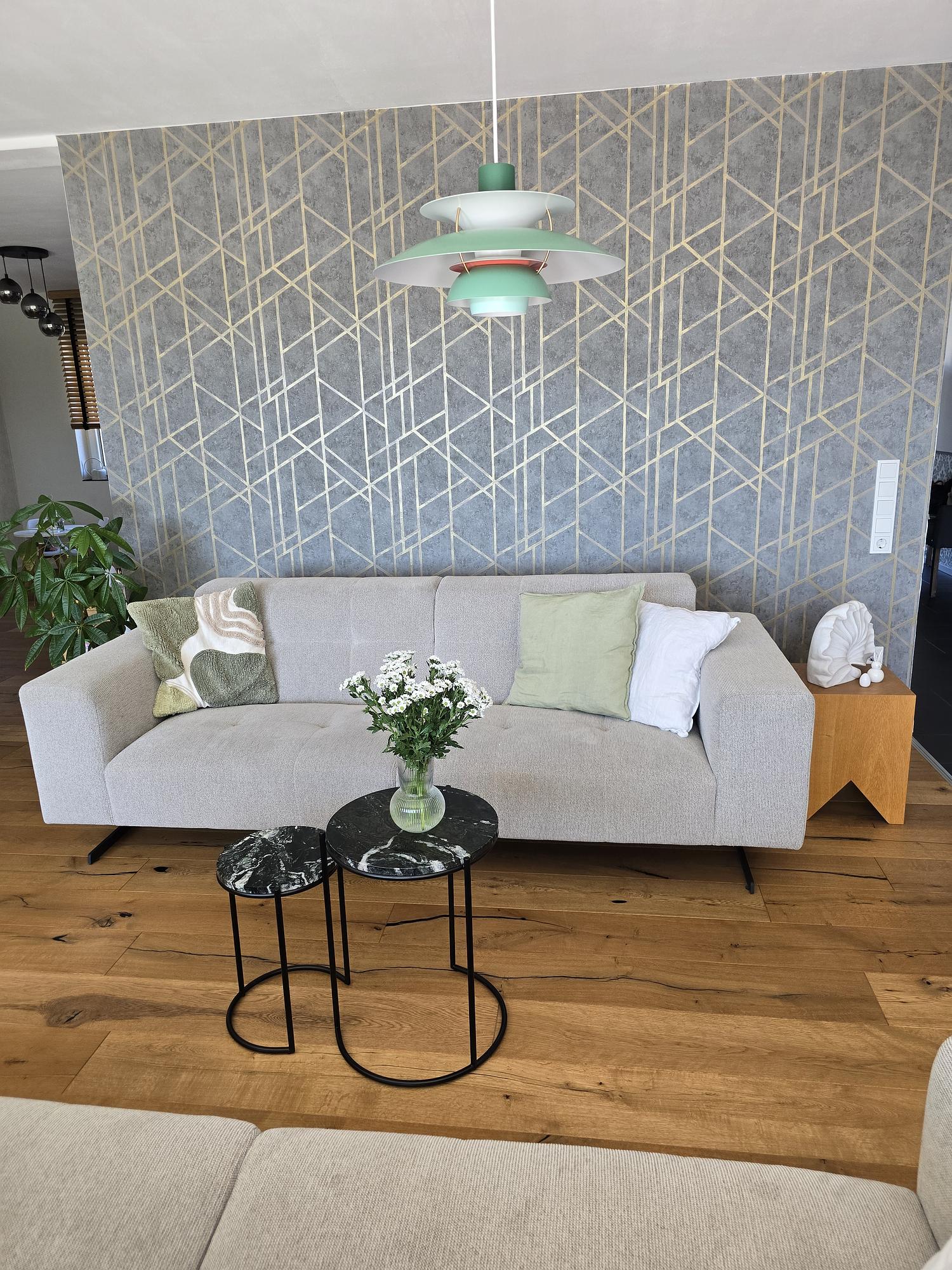 2x 2-Sitzer Sofa Grau 3