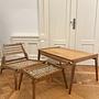 Vintage Hunting Chair Set Heinz Heger 1960er Jahre 1