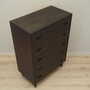 Vintage chest of drawers Oak wood Brown 1970s 4
