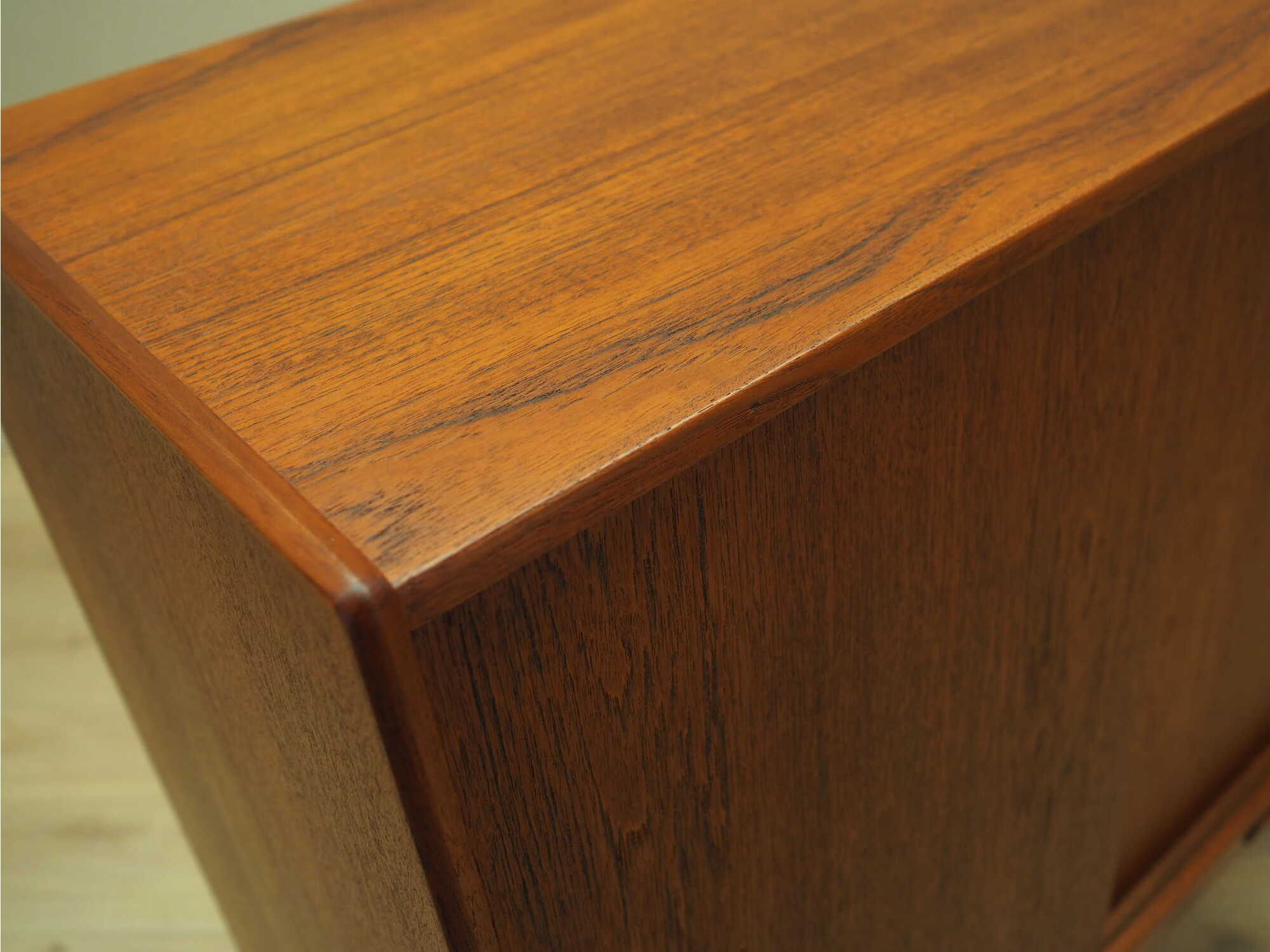 Highboard Teak Brown 1960s 9