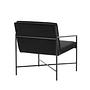 Rakel Armchair Velvet Black 7