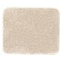 Bath mat Melange woven fabric Ivory 50 x 60 cm 0