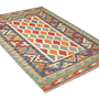 Tappeto Kilim Gashgai Lana Multicolore 2