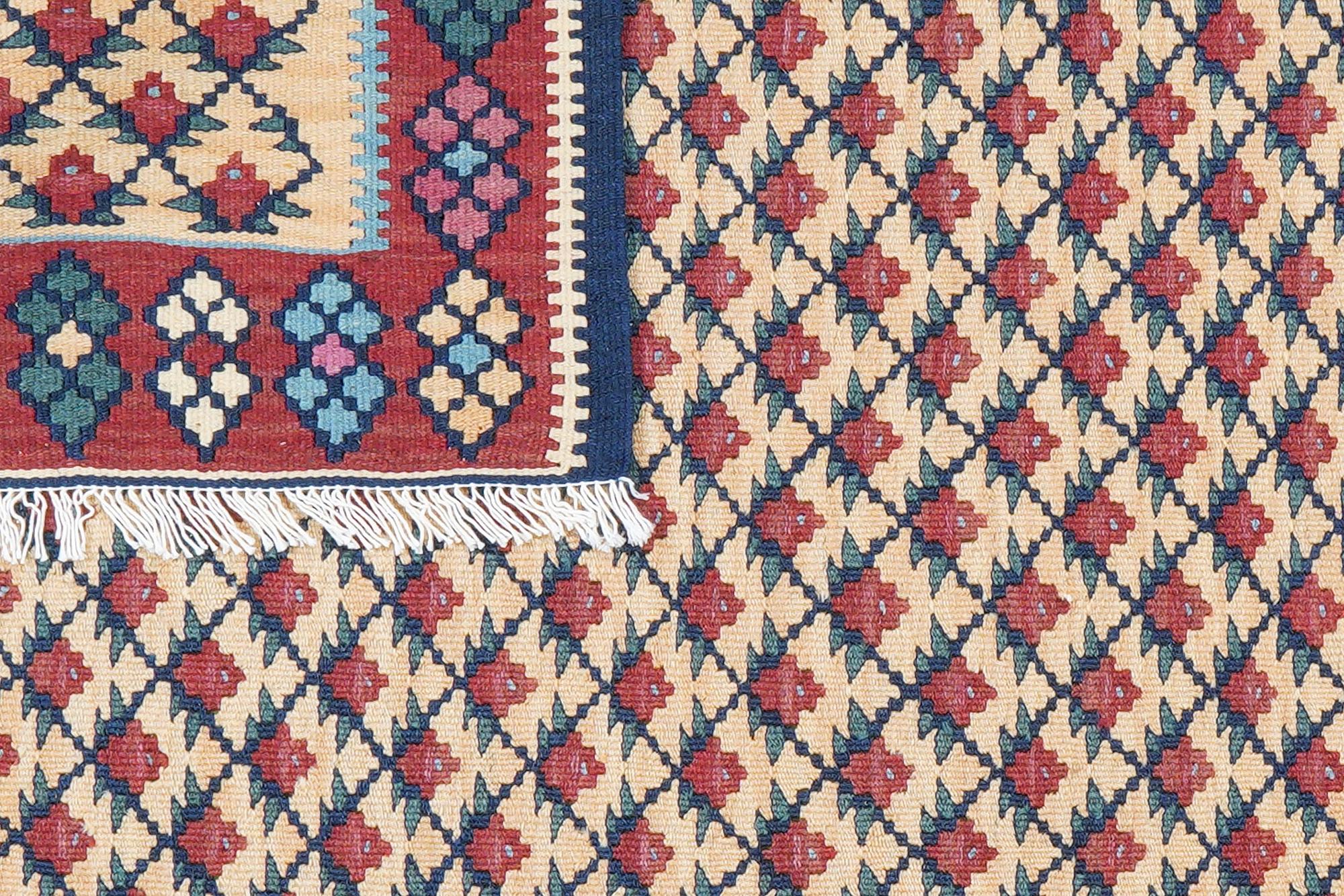 Kelim Gashgai Carpet Wool Multicolored 4