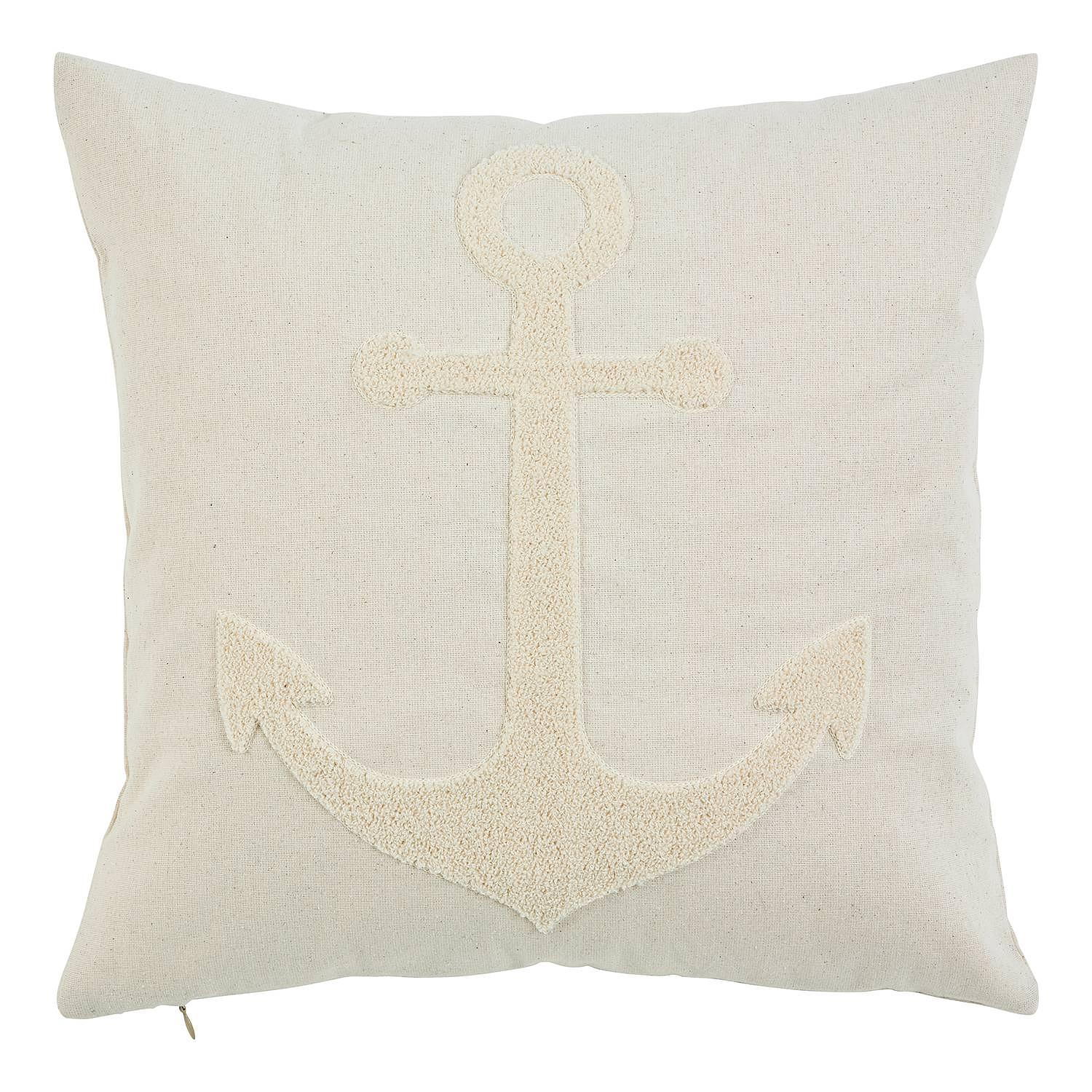Kissenhülle Anchor Baumwolle Natur 0