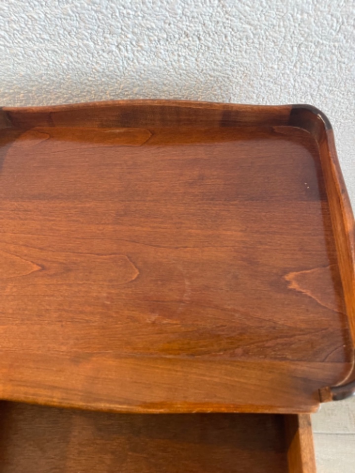Nachttisch Holz Braun  1