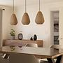 3-light pendant lamp Caprarola Satin glass 3