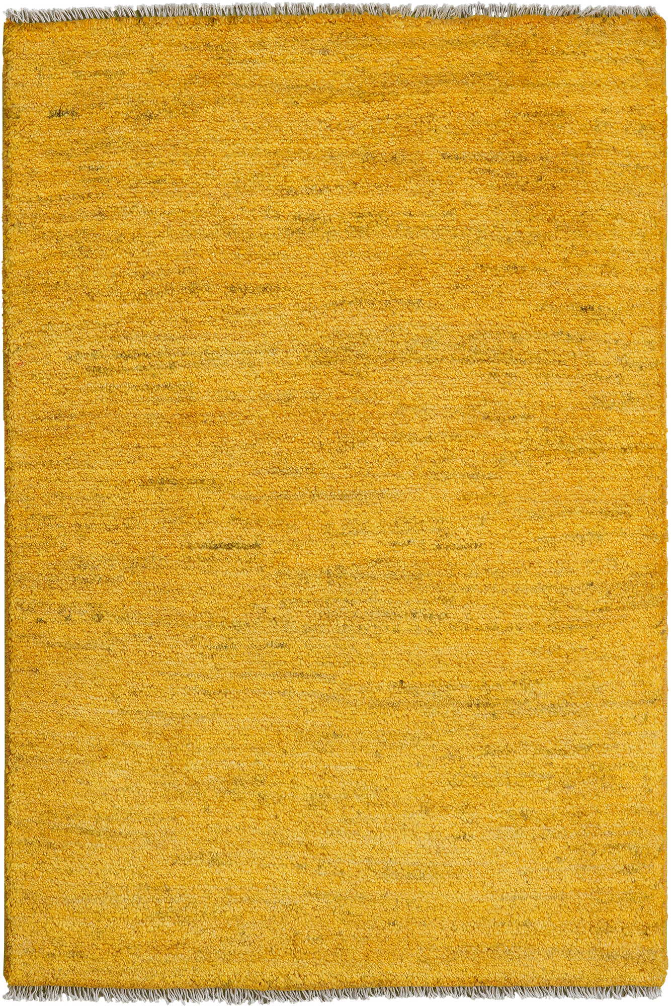 Rizbaf Gabbeh-Teppich Wolle Gelb 0