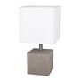 Strong I Table lamp blended fabric concrete 1-light 0