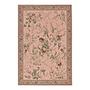 Flomi Sagrini Kurzflorteppich Mischgewebe Rosa 60 x 90 cm 0
