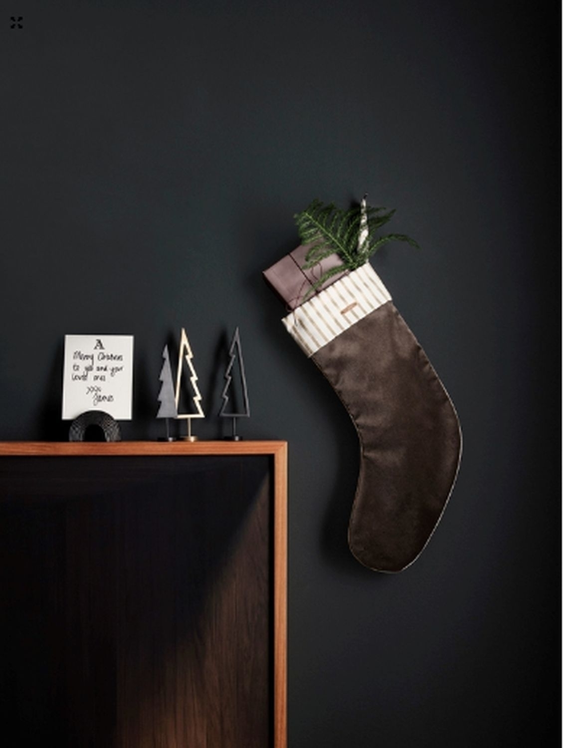 Winterland Messingbaum Massiv Gold 1