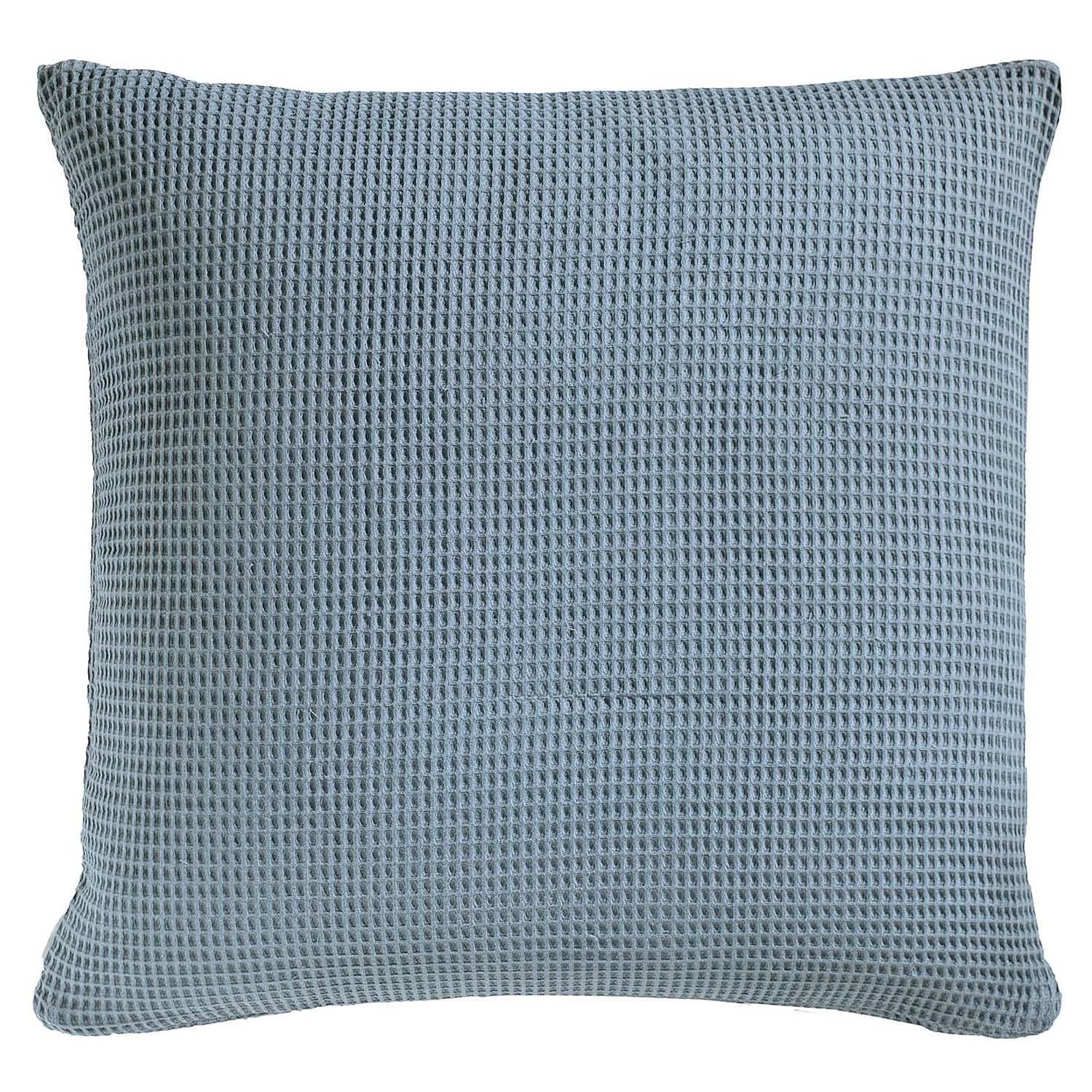 Wafel II Pillowcase Cotton Blue-Gray 50 x 50 cm 0