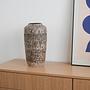 Keramikvase Braun 1