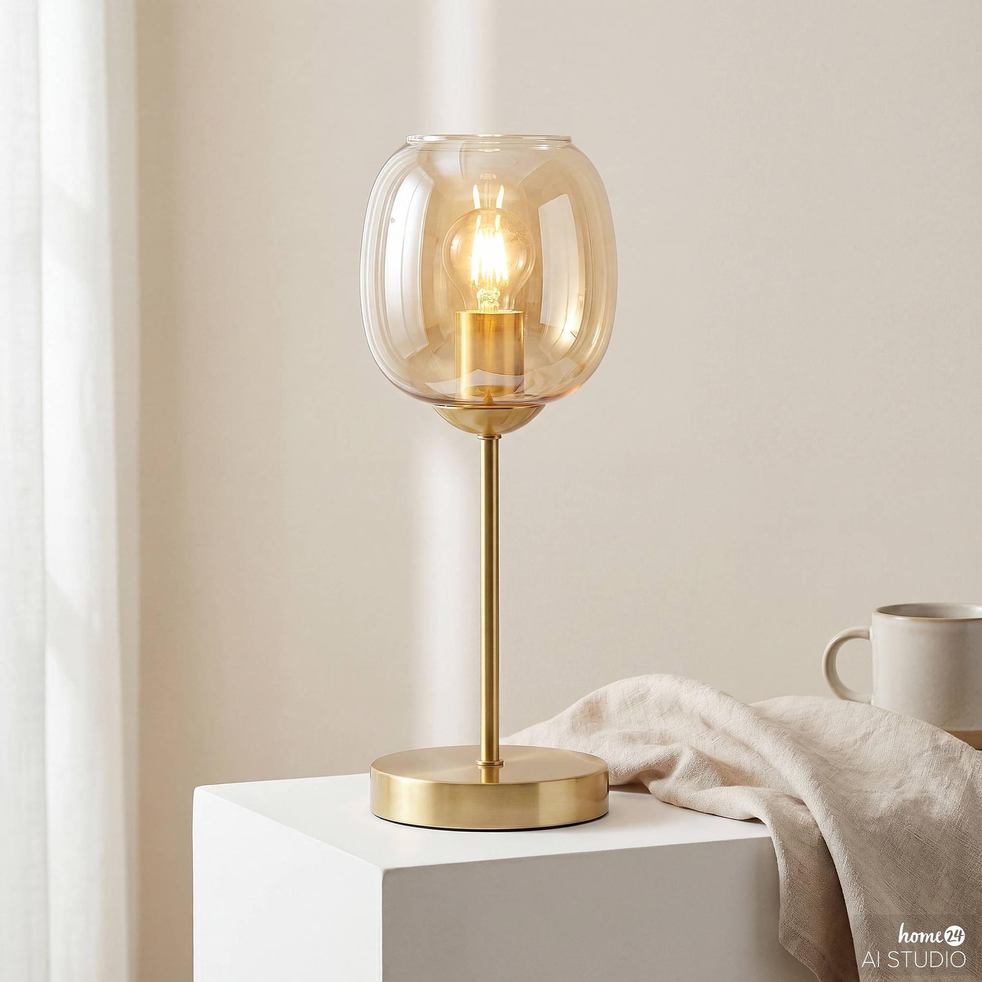 Armta Table lamp Glass Iron Gold 3