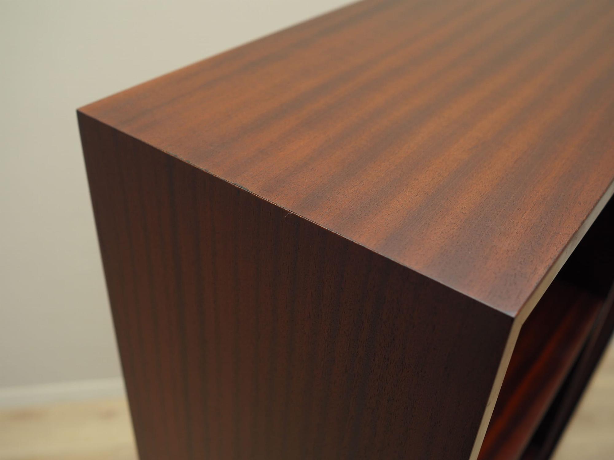 Mahogany Bücherregal 1970 Jahre 6