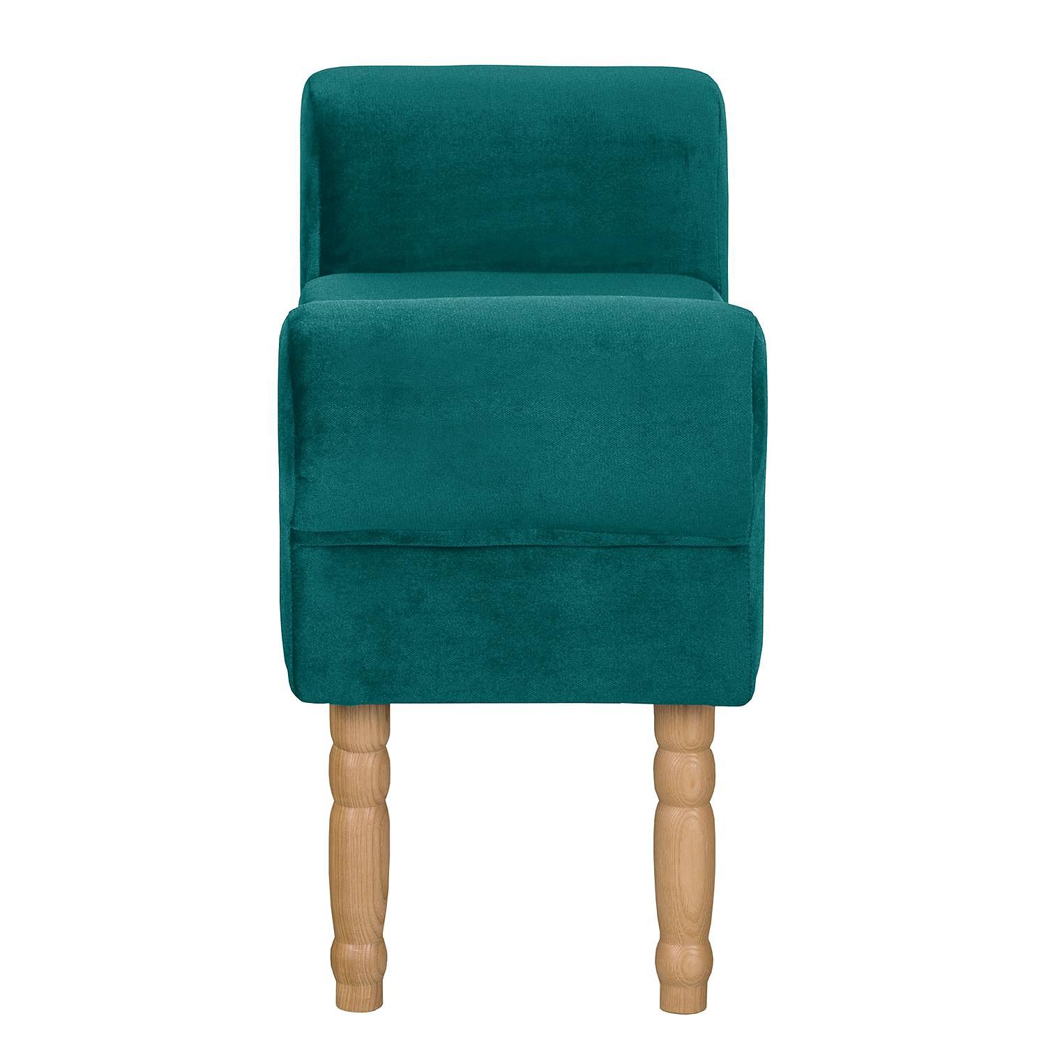 Polsterbank Banquette Samt Türkis 2