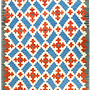 Kilim Gashgai Teppich Mehrfarbig 0