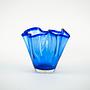 Tulip Vase Cobalt Blue 1970s 1