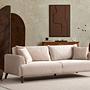 Buhara 3-Sitzer Sofa Grau 1