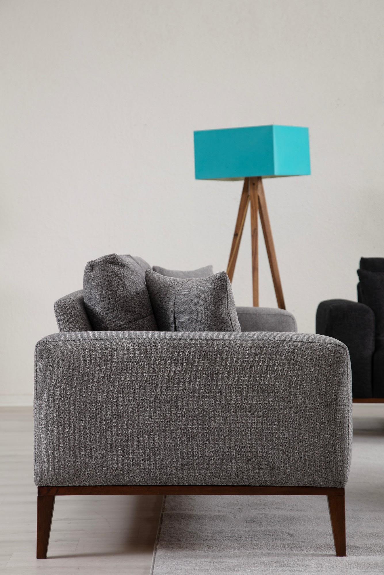 Sinor 3-seater sofa bed Light grey 5