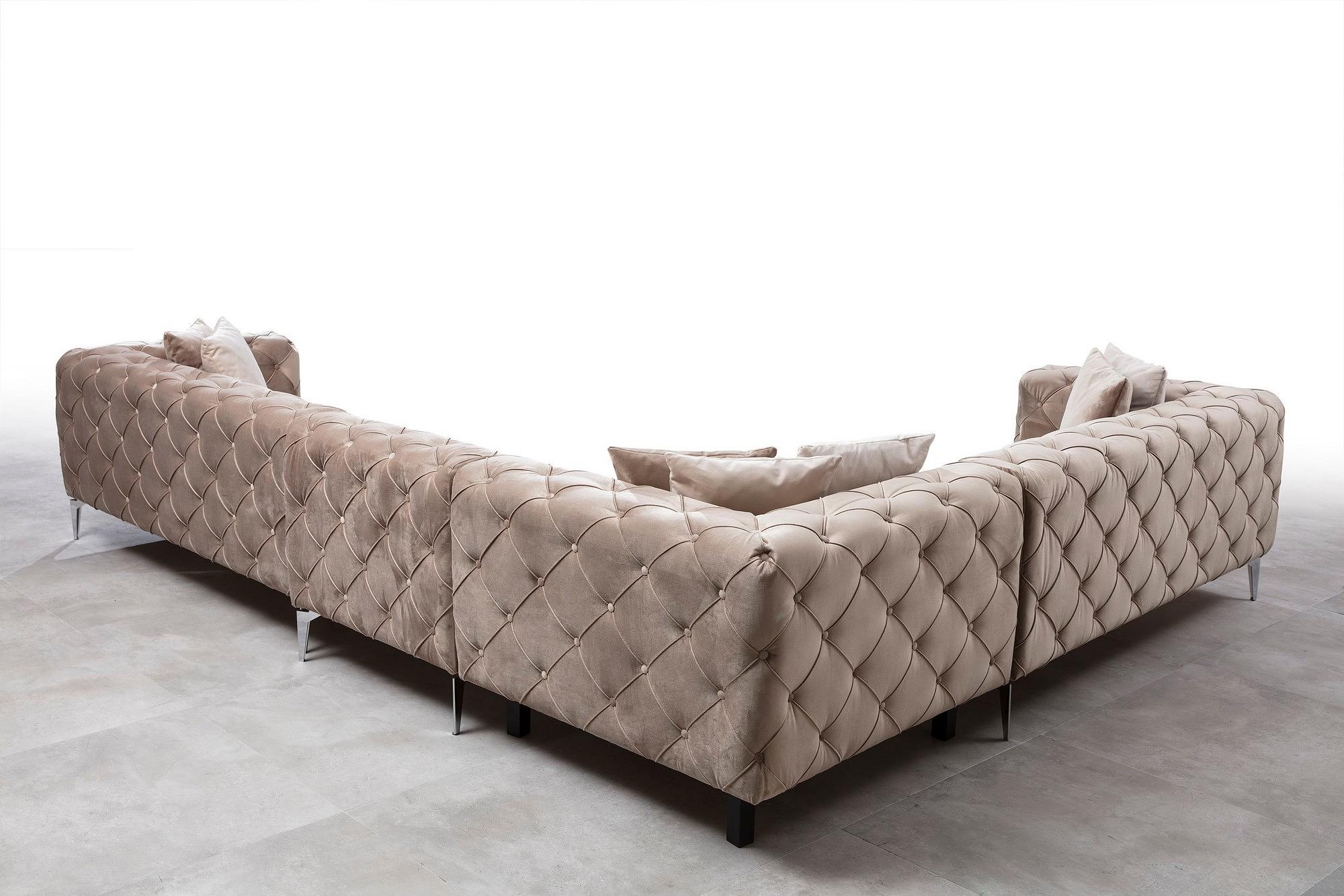 Como Ecksofa Links Beige 2