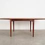 Teak table Brown 1970s 11
