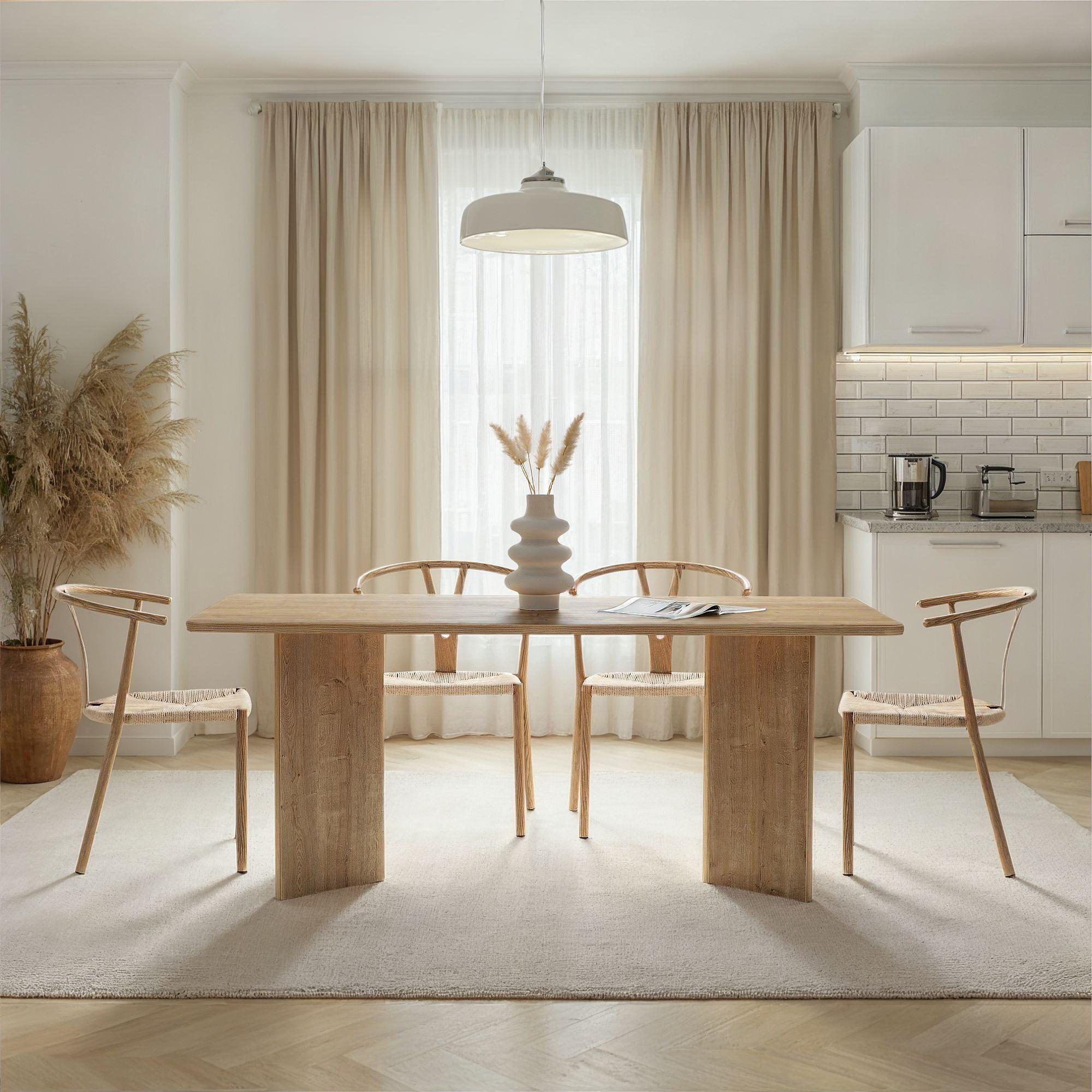 Linza Table Honey Oak 2