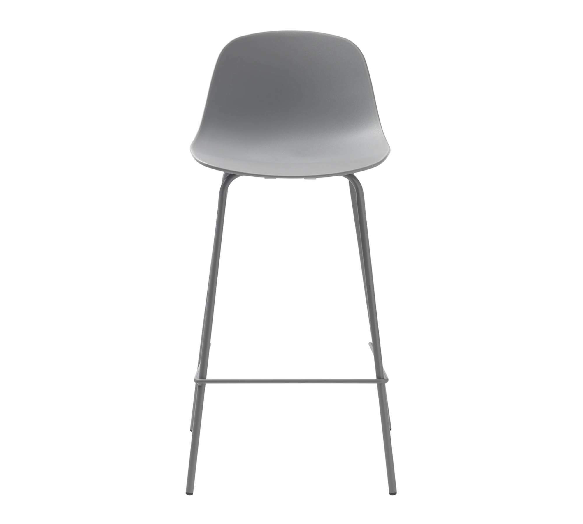 Bar stool plastic metal powder-coated 2