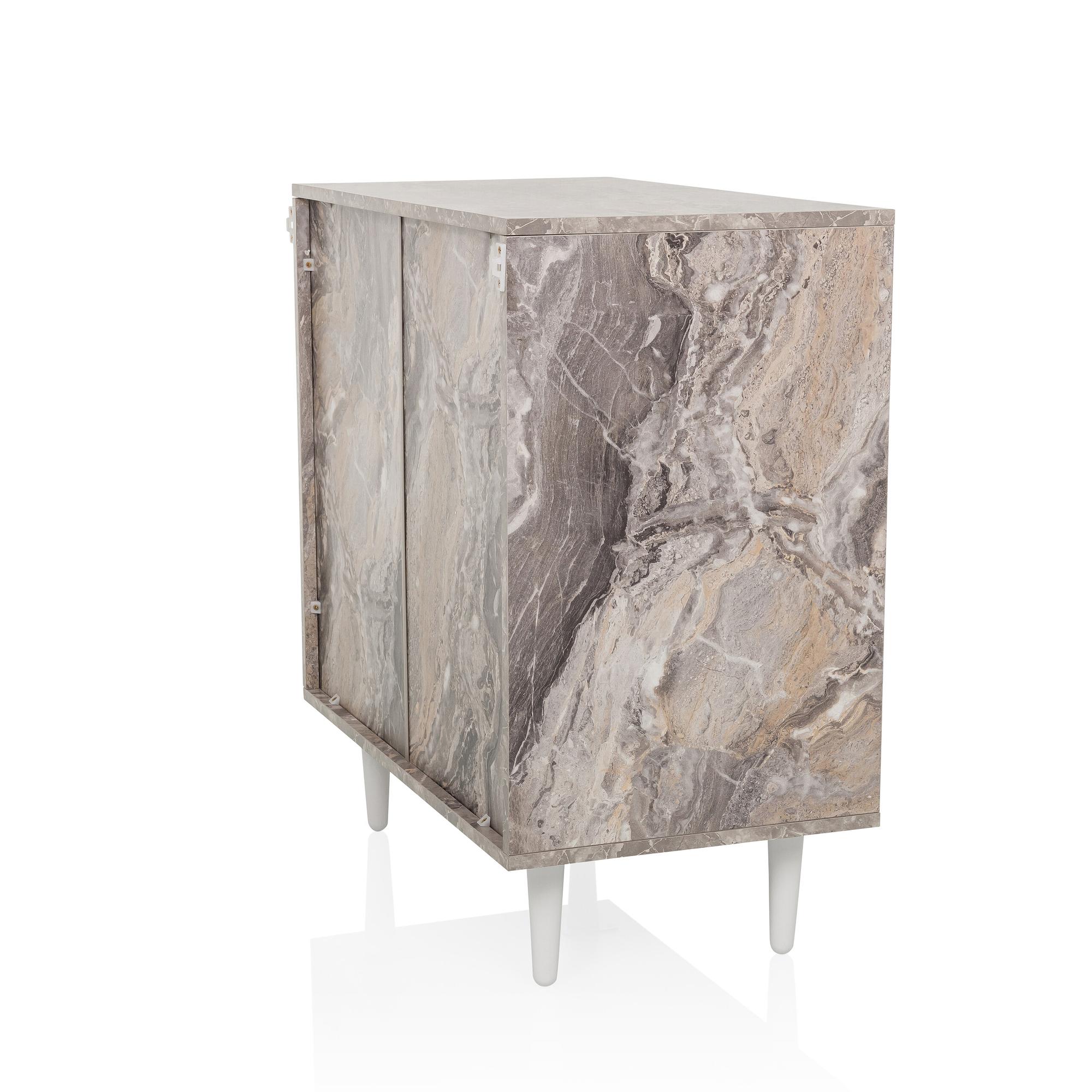 LYKKJA Kommode Grau 7