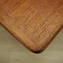 Teak table Brown 1970s 12